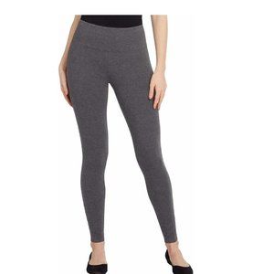 NWT Max & Mia Womens High Waist French Terry Legging Charcoal Size S $60 9HL163
